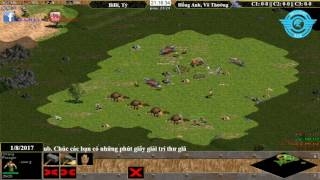 AOE|| 2VS2 BIBI, TÝ VS HỒNG ANH, VÔ THƯỜNG NGÀY 01/08/2017