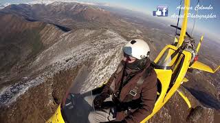 Gyrocopter - Autogiro Ela07 - Our Olimpic Mountains - February 2021