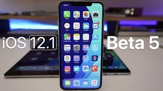 iOS 12.1 Beta 5 - What's New?