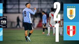 Uruguay 2-1 Perú Selección Sub-18 Amistoso Internacional 2025