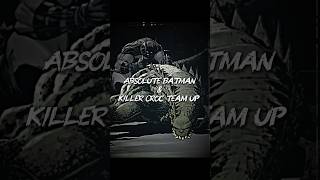 Absolute Batman & Killer Croc Team Up