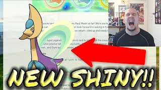 SHINY CRESSELIA COMING TO POKEMON GO!! LOST IT OVER SHINY LEGENDARY POKEMON!