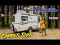 TINY CAMPER | Casita Spirit Deluxe Walk Through Tour