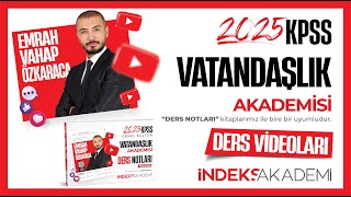 20- 2024 KPSS - Vatandaşlık - Laik ve Sosyal Devlet | Emrah Vahap Özkaraca