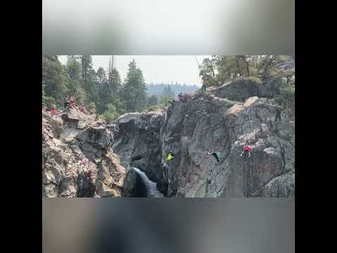 20 Person Cliff Jump | Don’t land on your friends