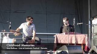 Duet Santur & Cajon | Childhood Memories | Live Performance At Luminato Festival Toronto