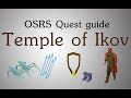 [OSRS] Temple of Ikov quest guide