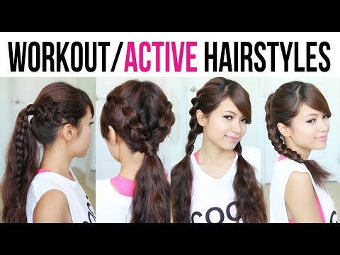 Cute & Easy Back-to-School Gym Hairstyles for Medium to Long Hair - YouTube