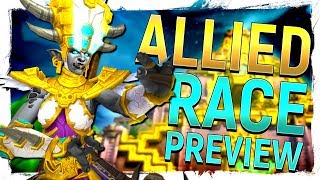GLORIOUS! Zandalari Troll Allied Race Preview - WoW: Battle for Azeroth GLORIOUS! Zandalari Troll Allied Race Preview - WoW: Battle for Azeroth
