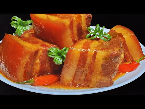 Cách Làm Thịt Kho Rệu Bà Ngoại Truyền Nghề Thơm Ngon Như Thịt Hộp Món Ngon Mẹ Nấu