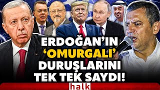 Sen Omurgaliysan... Özgür Özel Erdoğanın Omurgali Duruşlarını Tek Tek Saydı Alkış Tufanı Koptu