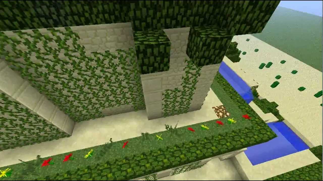 Hanging Gardens of Babylon (minecraft) YouTube
