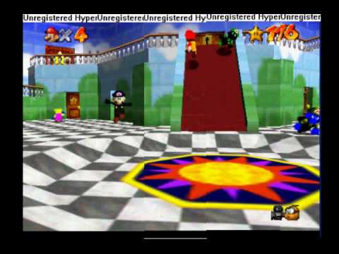 super mario64 super dance partee!!!!! me and 4 of my friends