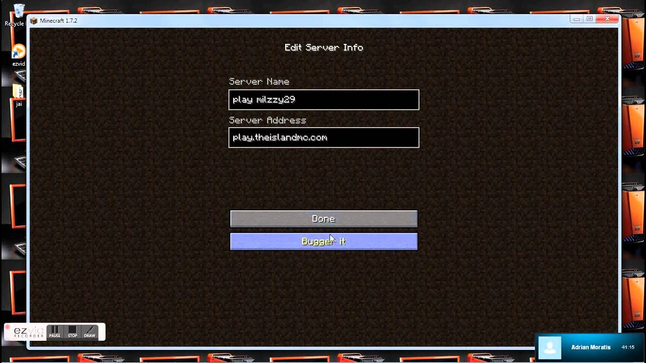 minecraft servers address - YouTube