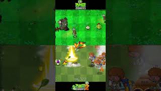 Pvz Vs Pvz 2 - Cob Cannon, Kernel Pult Plant Team Vs Gargantuar Zombie Team