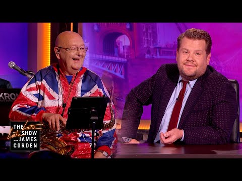 James' Dad is Sitting In As Ginger Spice For Our Final Night in London - #LateLateLondon