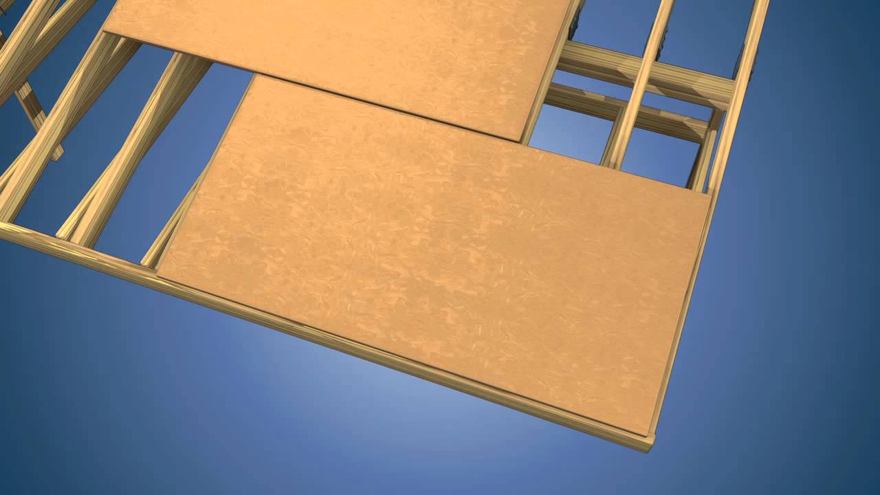 Roof Sheathing Installation Tips from Georgia-Pacific - YouTube