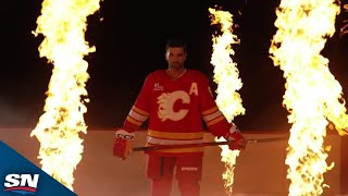 Flames Hold Ceremony In Honour Of Nazem Kadris 1,000Th Career Nhl Game