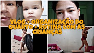 Vlog Organizando Meu Quartodia Com As Criançasdia Puxado