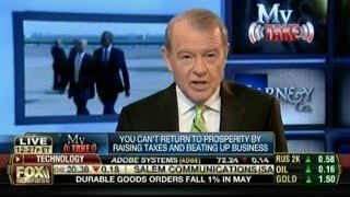 The Economy Is Shrinking - Obama Policy Failure? - Stuart Varney My Take