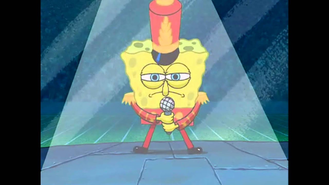 spongebob punk sings around