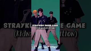 Skz Pause Game Kidnapped Edition