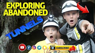 EXPLORING ABANDONED TUNNELS |►| |►| RISKY CAVE-IN