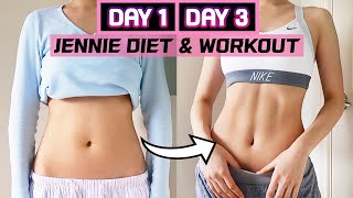 I TRIED BLACKPINK JENNIE’S DIET AND WORKOUT FOR 3 DAYS AND THIS HAPPENED! (KPOP 