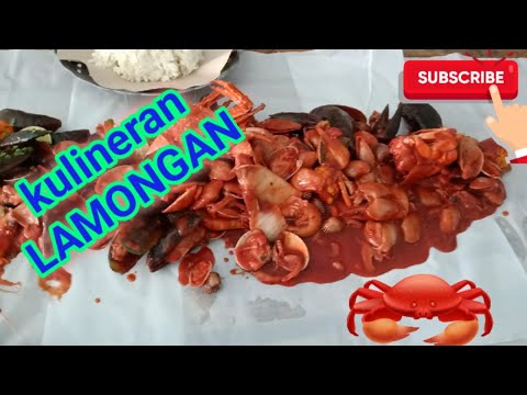 Wisata kuliner seafood murah meriah di lamongan
