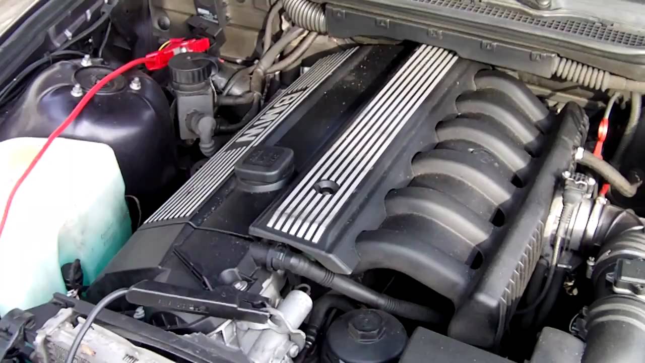 Starting a BMW E36 323i 2.5L 170ps Engine YouTube