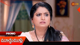 Moodu Mullu- Promo 20 Oct 2025 Telugu Serial Gemini Tv