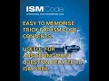 ORAL QUESTION- What are the contents of ISM Code? I bet you'd memorise it in one hearing!!!