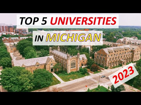 Top 5 Best Universities in Michigan IN 2023 ... In Just ONE minute