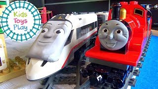Thomas And Friends Lego Train Crashes Thomas Train Accidents Happen Playing With Trains For Kids