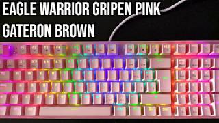 Eagle Warrior Gripen Pink Prueba De Sonido.