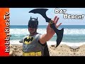 Batman Ocean SCAVENGER HUNT! Batarang + Superhero Surprises a...
