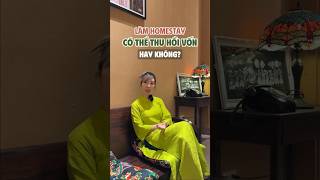 Làm Homestay Có Thể Thu Hồi Vốn Hay Không?