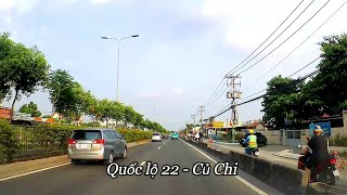 Quốc Lộ 22 Từ Củ Chi Đến Hầm Chui Ngã Tư An Sương