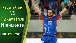 Full Highlights | Karachi Kings Vs Peshawar Zalmi | Match 7 | 25 February | HBL PSL 2018 | PSL Full Highlights | Karachi Kings Vs Peshawar Zalmi | Match 7 | 25 February | HBL PSL 2018 | PSL