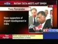 Ratan Tata Meets Aviation Minister Ajit Singh