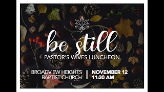Broadview Heights Pastor's Wives Luncheon