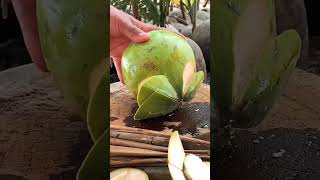 coconut peeling 🔪