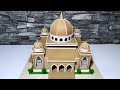 DIY - HOW TO MAKE A MINIATURE OF A MOSQUE FROM CARDBOARD #58 DOMES OF A MOSQUE