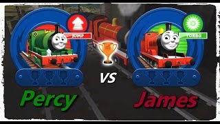 Thomas & Friends Go Go Thomas Percy Vs James