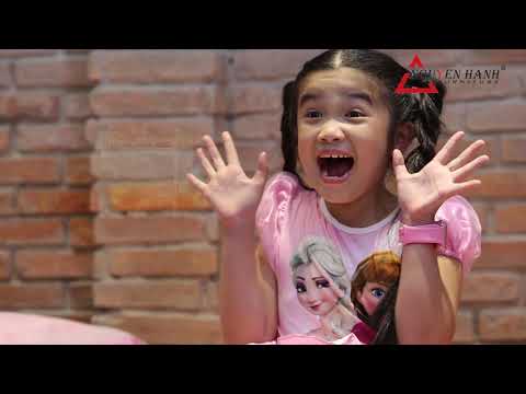 Giường tầng gỗ Nguyên Hạnh - Tập 5 - Em yêu giường tầng gỗ Kiểu Nhật - Elsa - Superman - Doreamon