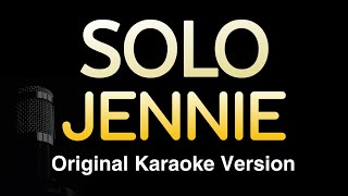 SOLO - JENNIE (Karaoke Songs With Lyrics - Original Key)