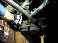 Replacing Lower Control Arm/Ball Joint