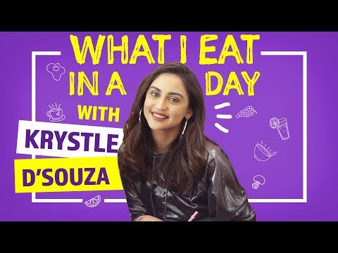 Krystle D'souza - What I Eat in a Day | Sukhe - I Need Ya | Pinkvilla | Fashion | Lifestyle