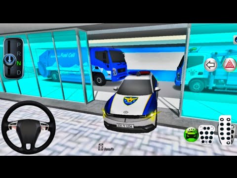 Fuel Cell &Tow Truck Rescue by Police Car From The Showroom–3D Driving Class 2024 - Android gameplay