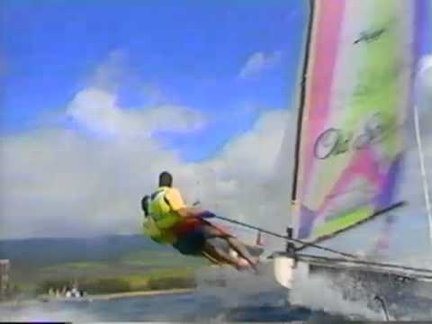 Maui Molokai Channel Sail Race circa 1991-92
